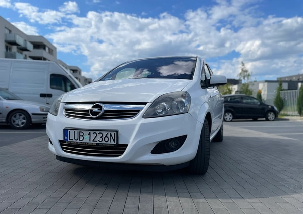 Opel Zafira cena 19900 przebieg: 286000, rok produkcji 2010 z Katowice małe 67